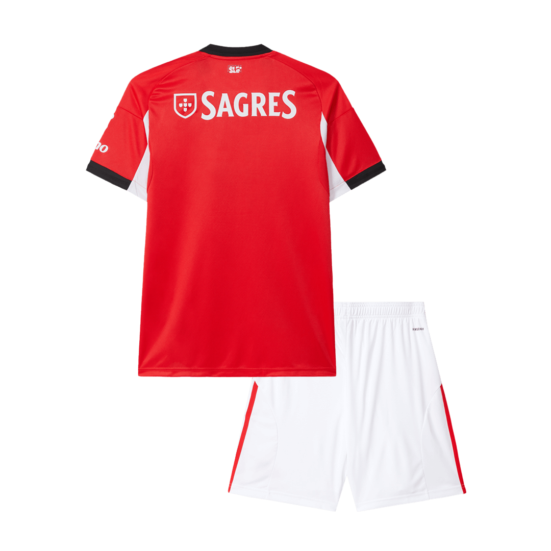 Lisbonne Domicile Maillot Kit 2025/26 Junior Rouge