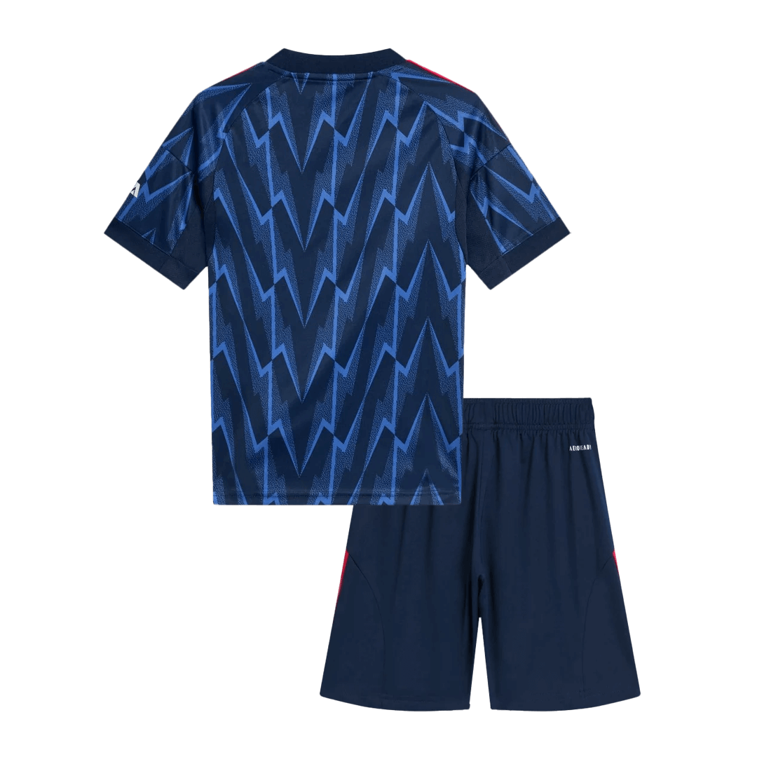 Arsenal Extérieur Maillot Kit 2025/26 Enfant Bleu