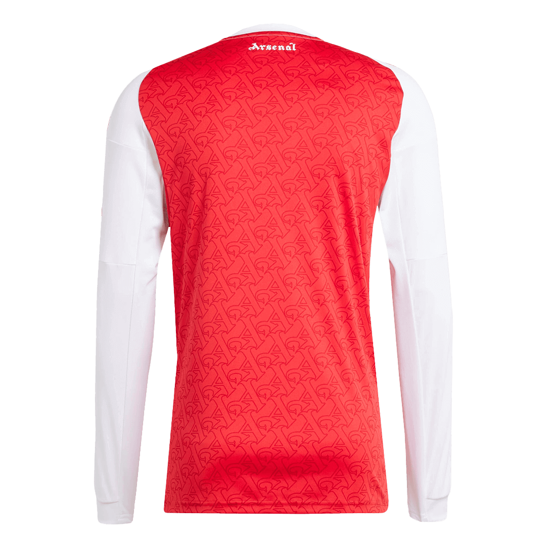 Arsenal Domicile Maillot Manches Longues 2025/26 Grande Taille