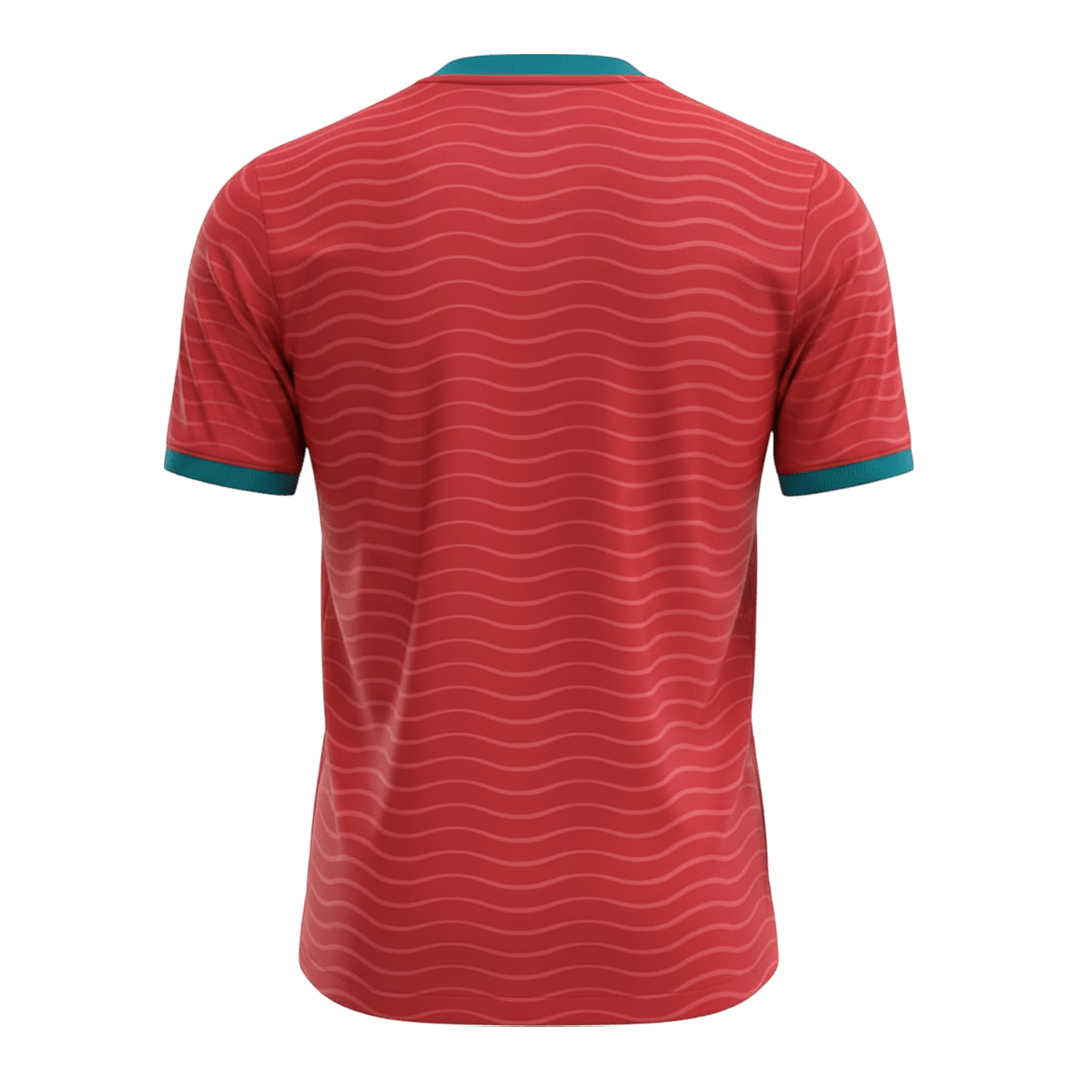 Portugal Domicile Maillot Coupe du Monde 2026 Rouge