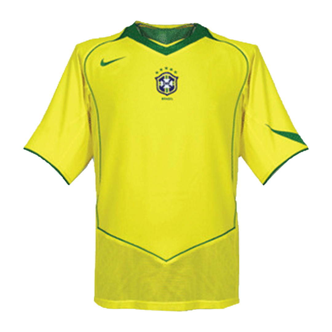 Retro Brésil Domicile Maillot 2004