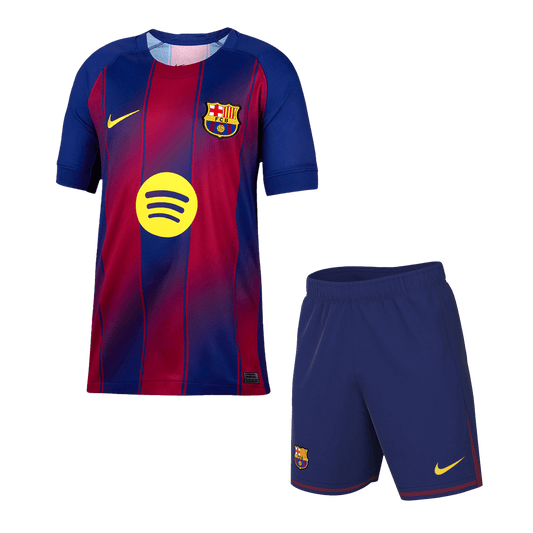 Barcelone Domicile Maillot Kit 2025/26