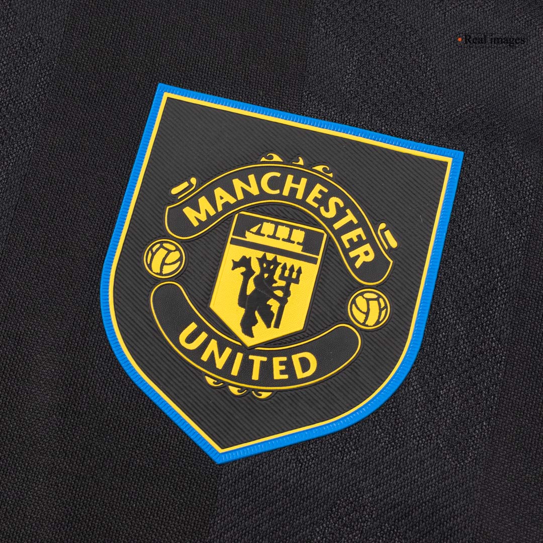 MOUNT #7 Manchester United Third Maillot 2025/26 Noir