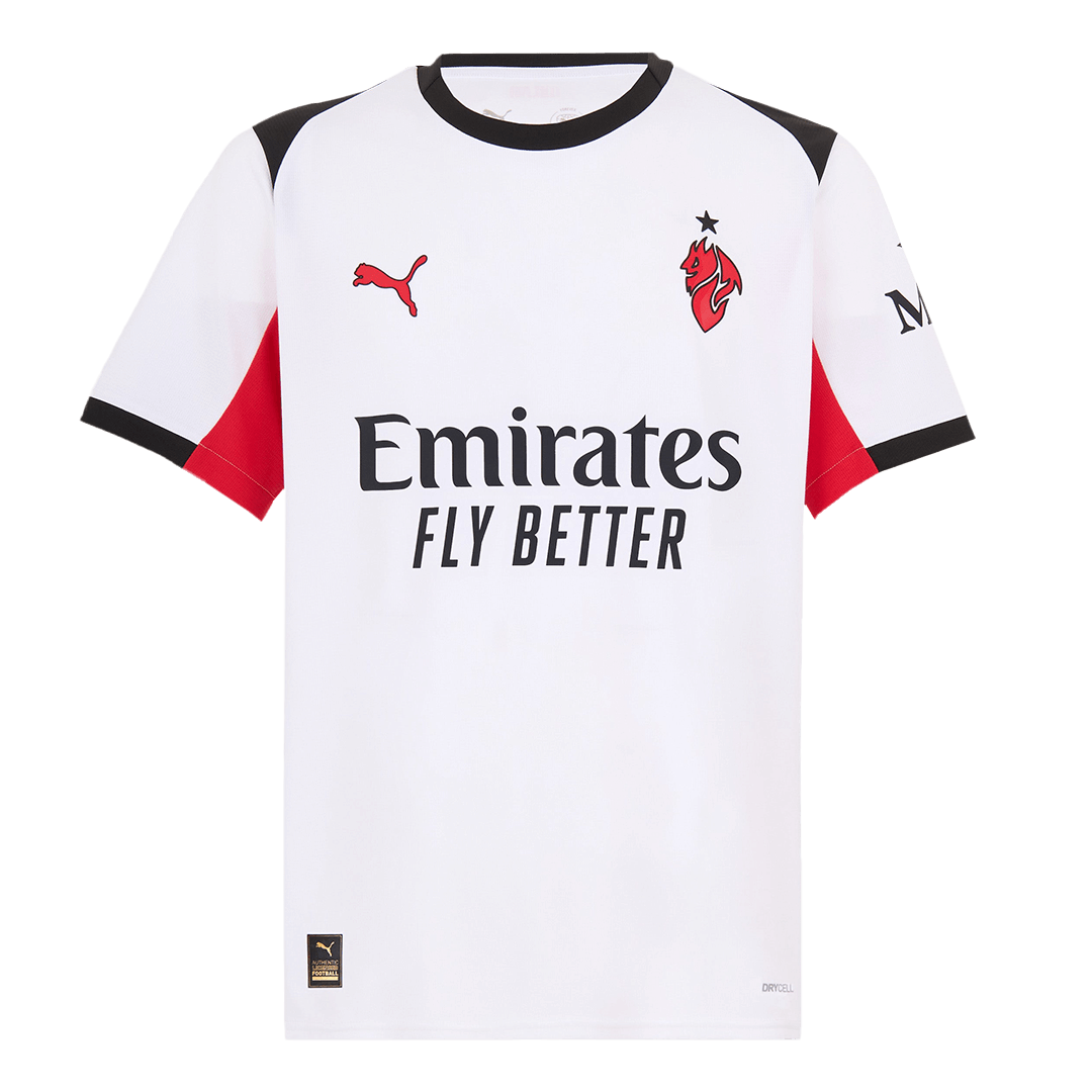 AC Milan Extérieur Maillot 2025/26 Grande Taille