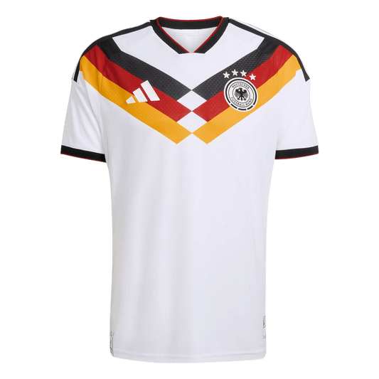 Allemagne Domicile Maillot Coupe du Monde 2026 Blanc Joueur Grande Taille