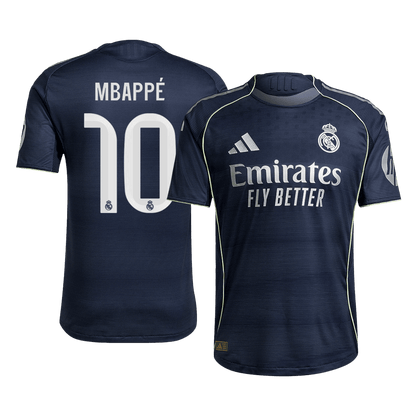 MBAPPÉ #10 Real Madrid Extérieur Maillot 2025/26 Authentique