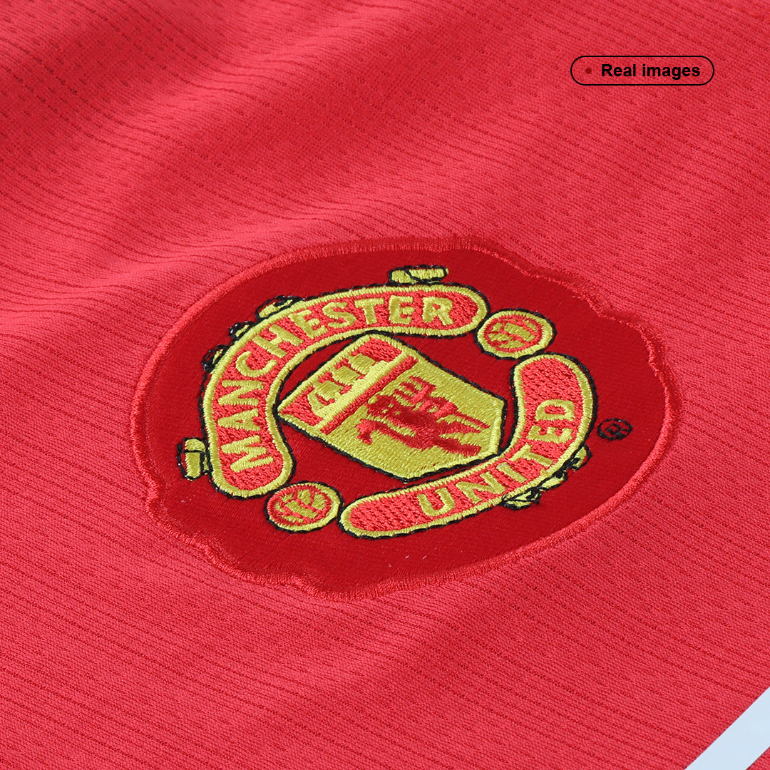Retro RONALDO #7 Manchester United Domicile Maillot 2007/08
