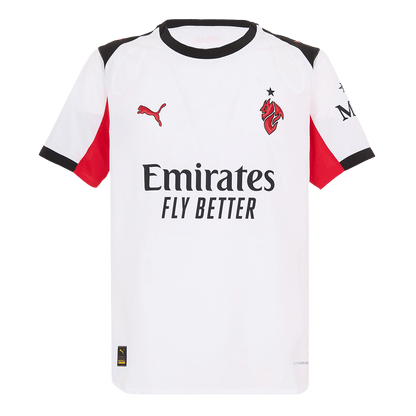 FOFANA #19 AC Milan Extérieur Maillot 2025/26 Blanc Authentique