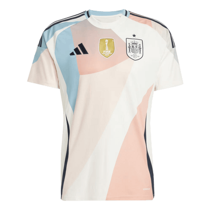 Maillot de Foot Espagne Extérieur Maillot 2025 - Euro Féminin Grande Taille