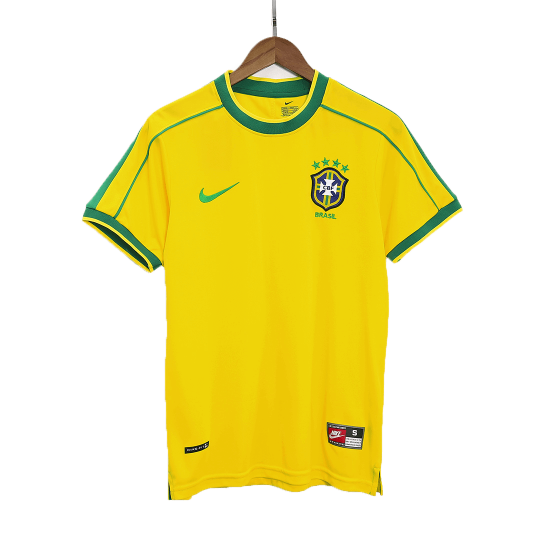 Retro Brésil Domicile Maillot 1998