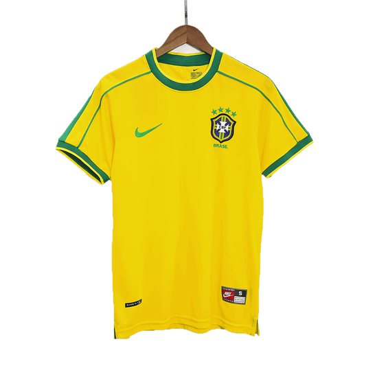 Retro Brésil Domicile Maillot 1998