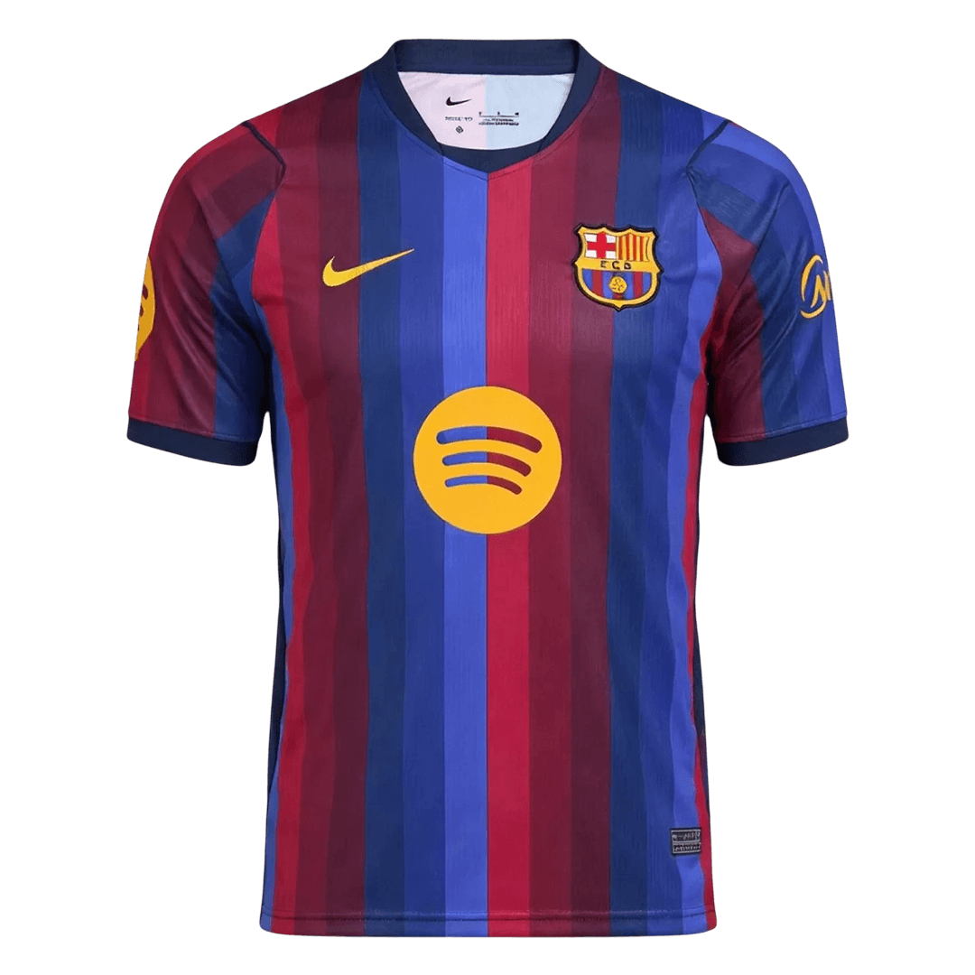 GAVI #6 Barcelone Domicile Maillot 2026/27 Blue&Garnet