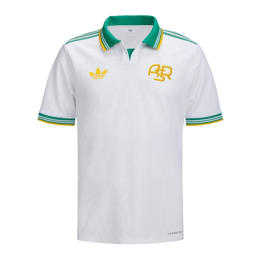 Roma Third Maillot 2025/26 Blanc Grande Taille
