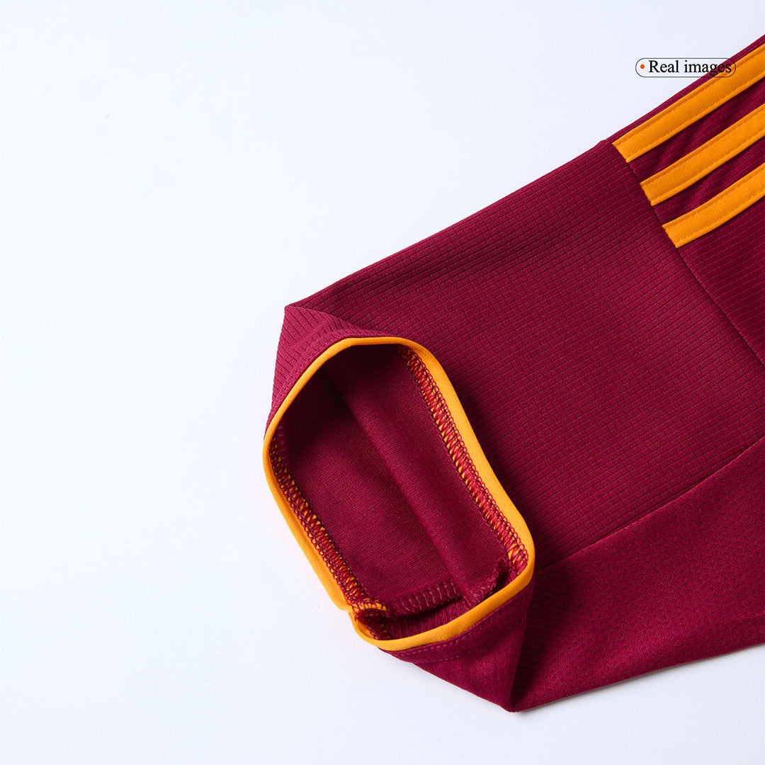 Roma Domicile Maillot Kit 2025/26 Rouge