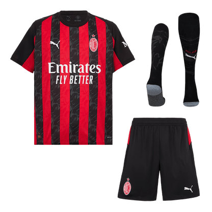 AC Milan Domicile Maillot Kit 2025/26 Red&Black