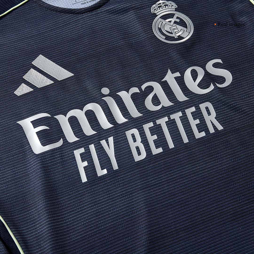 CAMAVINGA #6 Real Madrid Extérieur Maillot 2025/26 Bleu marine Authentique