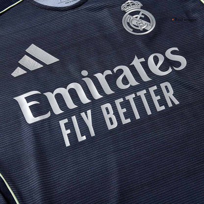 CAMAVINGA #6 Real Madrid Extérieur Maillot 2025/26 Bleu marine Authentique