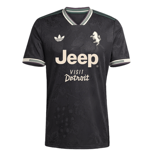 Juventus Third Maillot 2025/26 Noir Authentique