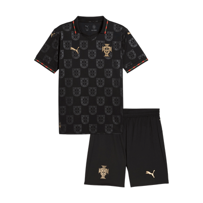 Vente Flash Portugal Maillot Kit Coupe du Monde 2026 Enfant Noir
