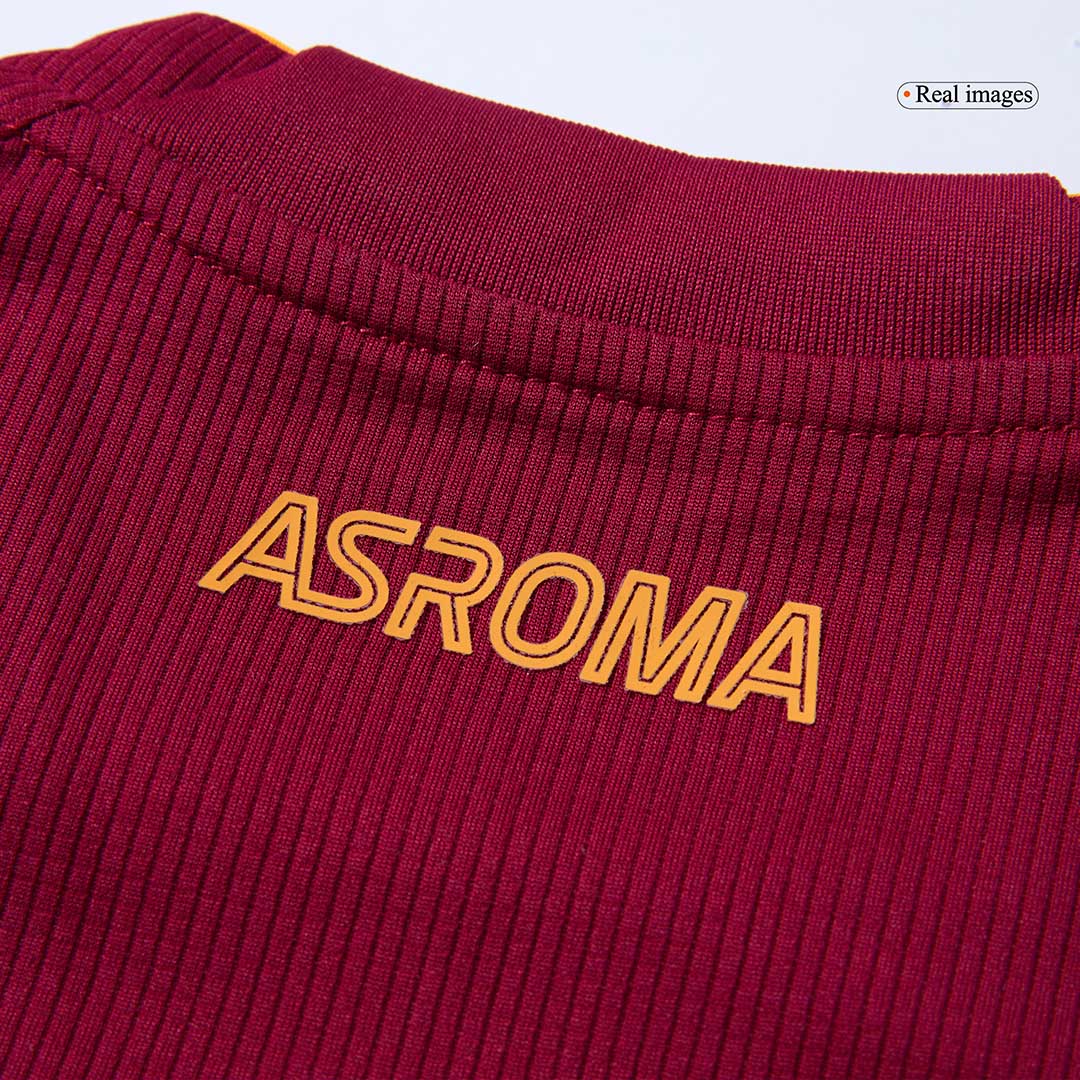 Roma Domicile Maillot Kit 2025/26 Rouge