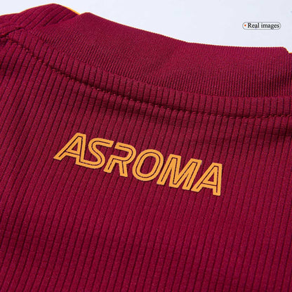 Roma Domicile Maillot Kit 2025/26 Rouge
