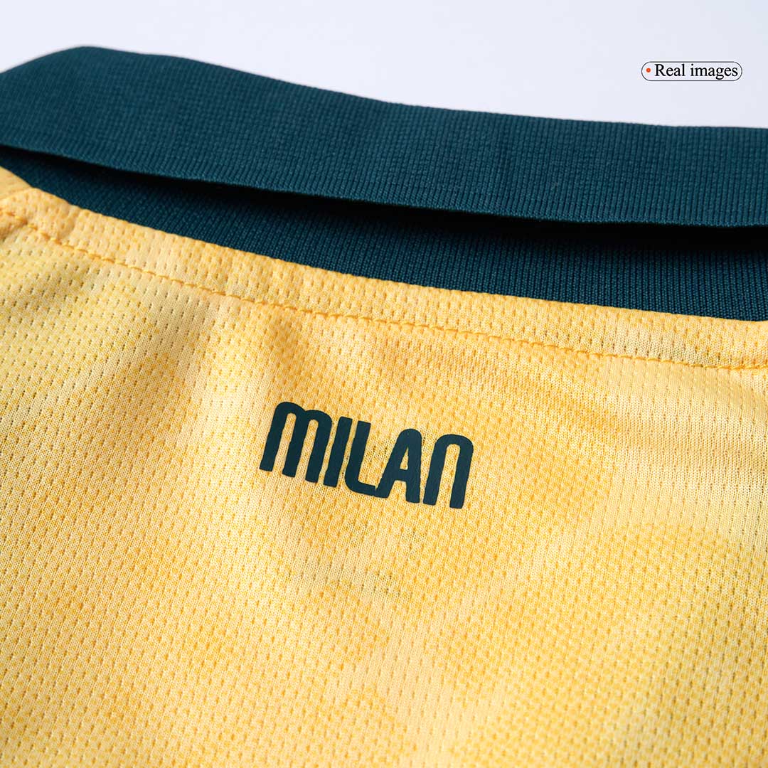 AC Milan Third Maillot Kit 2025/26 Jaune