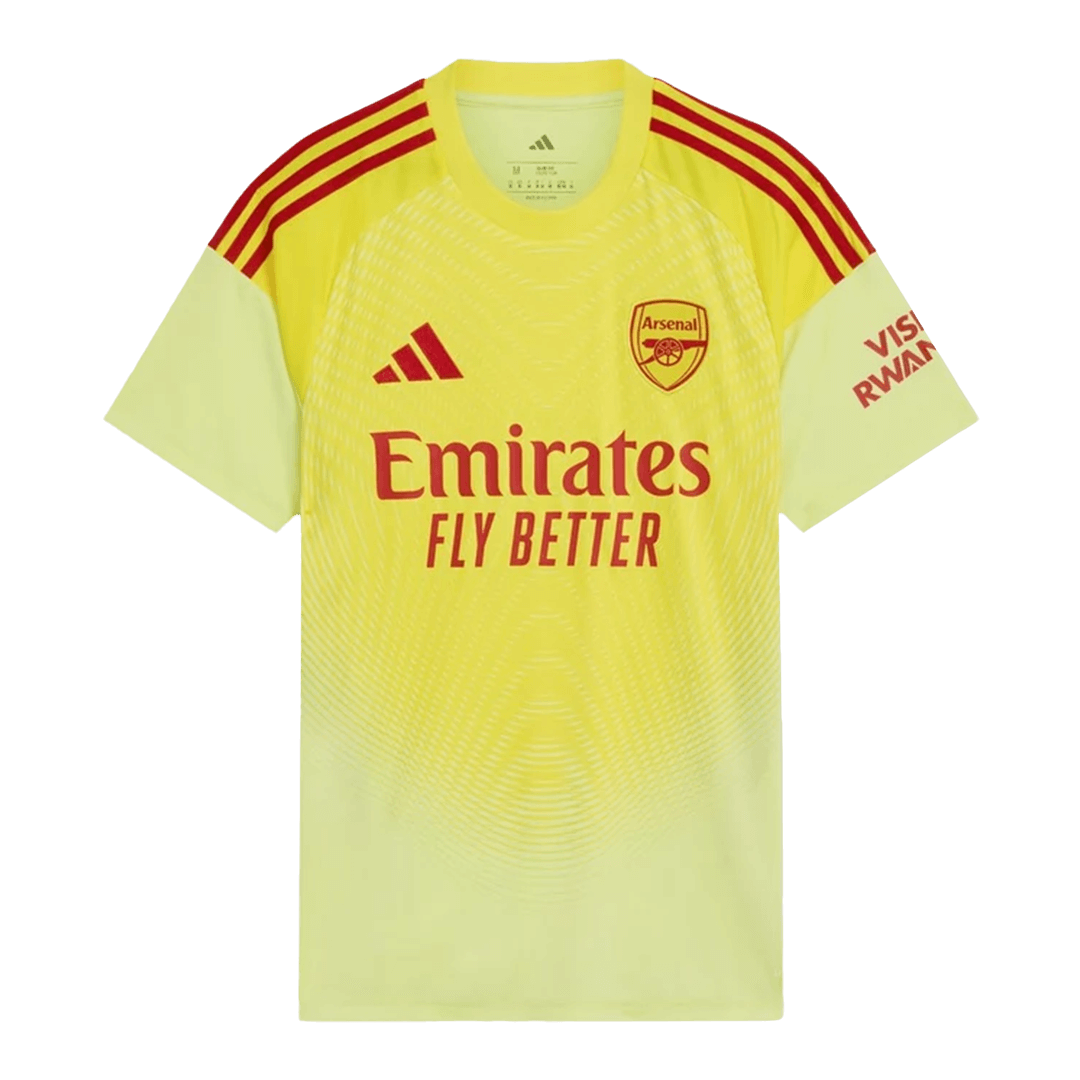 Arsenal Gardien Maillot 2025/26 Grande Taille