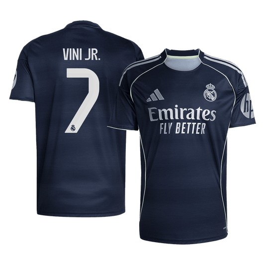VINI JR. #7 Real Madrid Extérieur Maillot 2025/26
