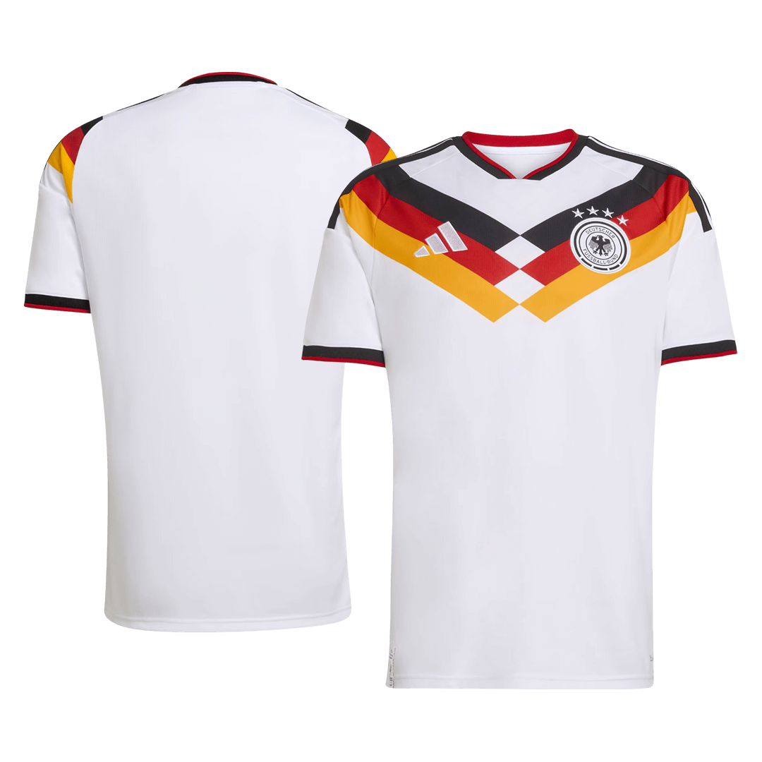Allemagne Domicile Maillot Kit Coupe du Monde 2026 Blanc