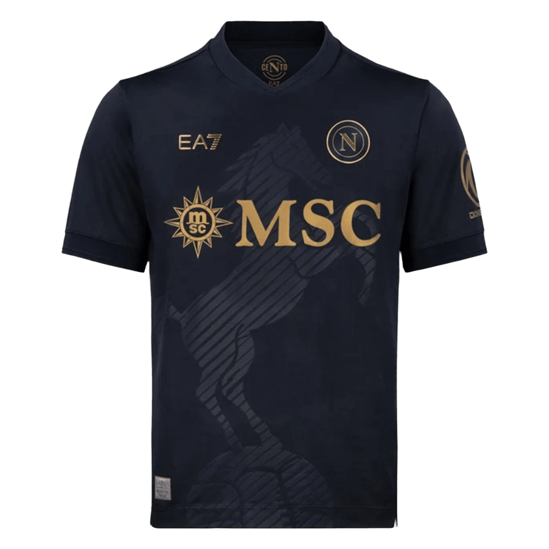 Naples Third Maillot 2026/27 Noir Joueur