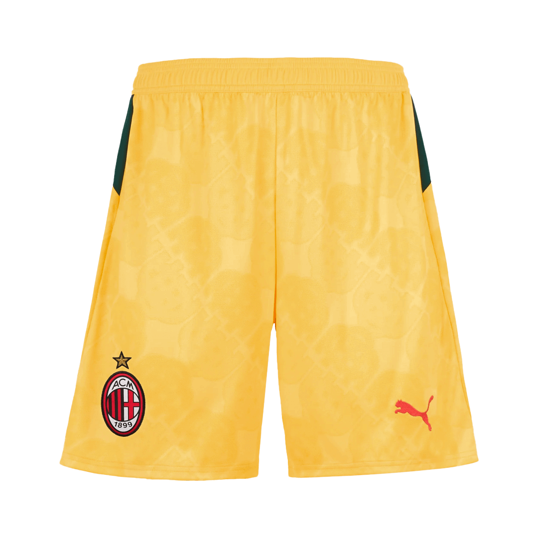 AC Milan Third Maillot Kit 2025/26 Jaune