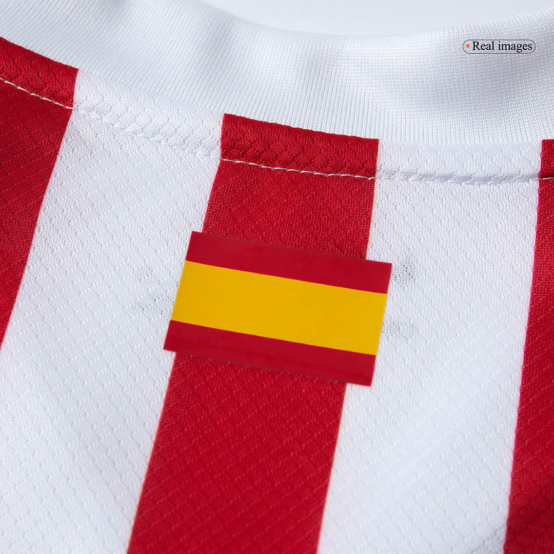 Atlético Domicile Maillot Kit 2025/26 Junior Red&White