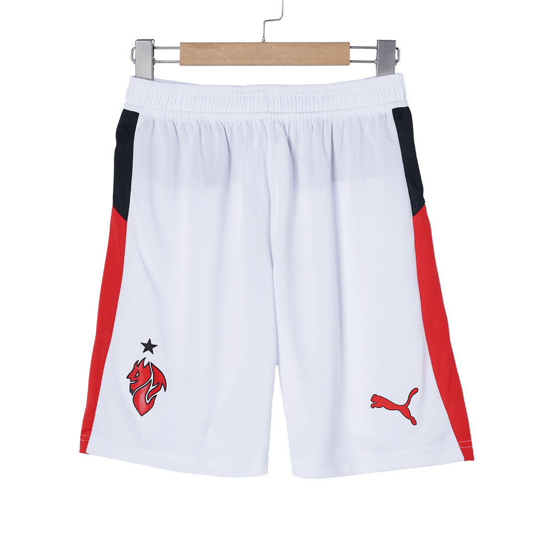 AC Milan Extérieur Maillot Kit 2025/26 Blanc