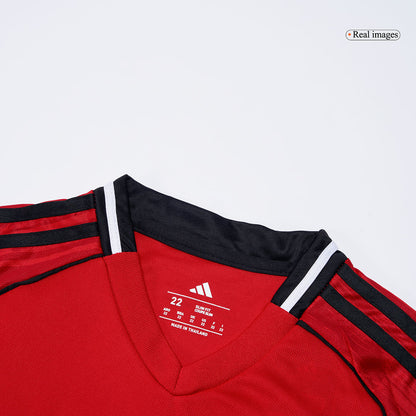 Manchester United Domicile Maillot Kit 2025/26 Enfant Rouge