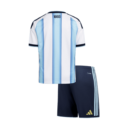 Argentine Domicile Maillot Kit 2025/26 Enfant Blue&White