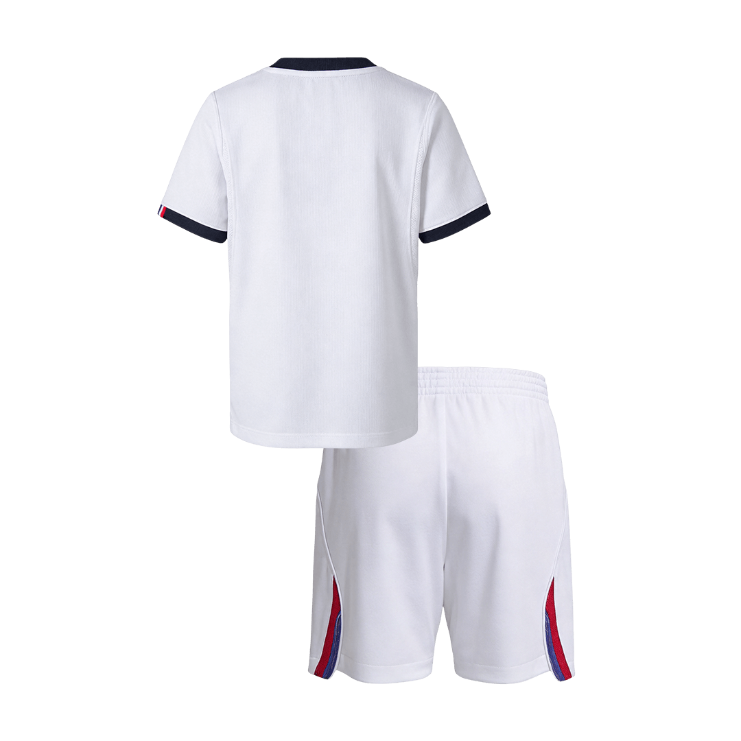 Vente Flash Les Paris Extérieur Maillot Kit 2026/27 Enfant Blanc