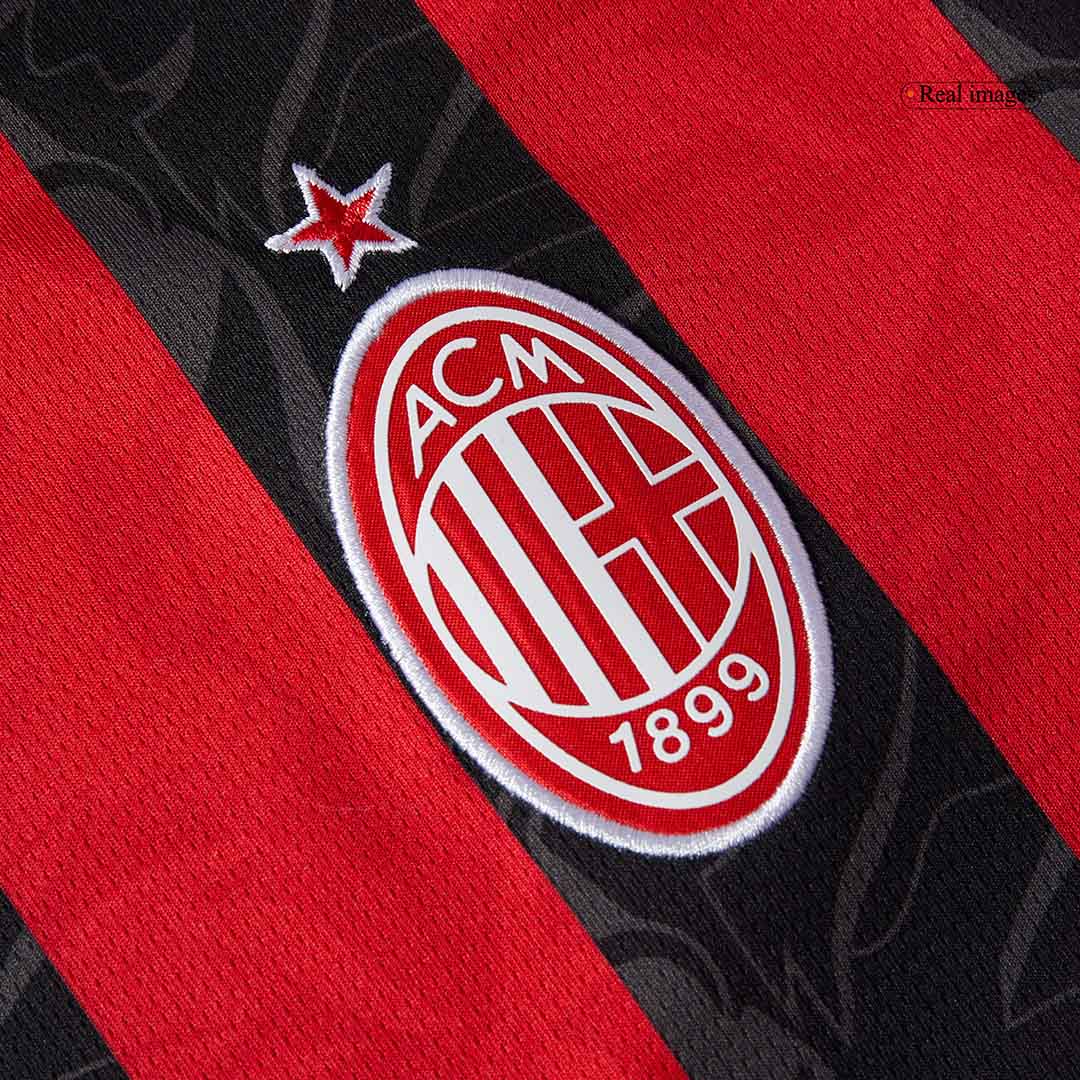 AC Milan Domicile Maillot Kit 2025/26 Red&Black