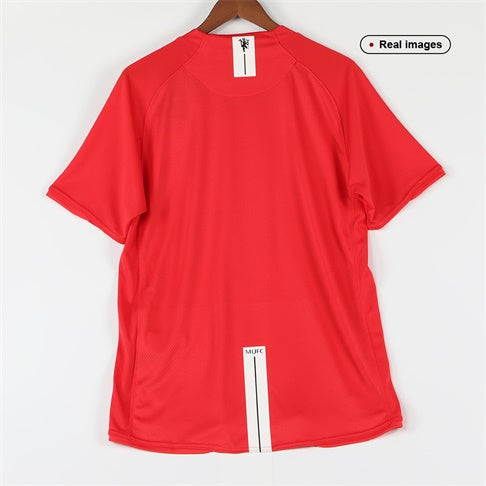 Retro Manchester United Domicile Maillot 2007/08