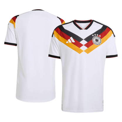 Allemagne Domicile Maillot Coupe du Monde 2026 Blanc Joueur
