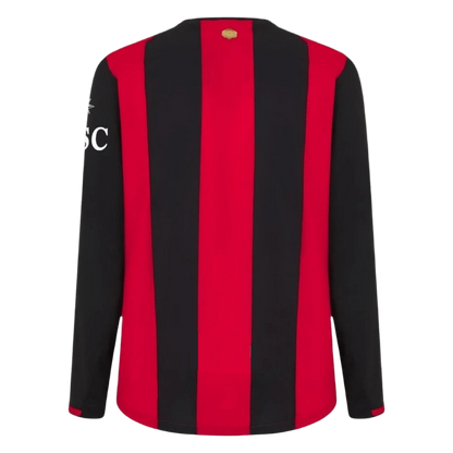 AC Milan Domicile Maillot Manches Longues 2026/27 Rouge&Noir