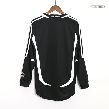 Retro Real Madrid Extérieur Maillot Manches Longues 2006/07