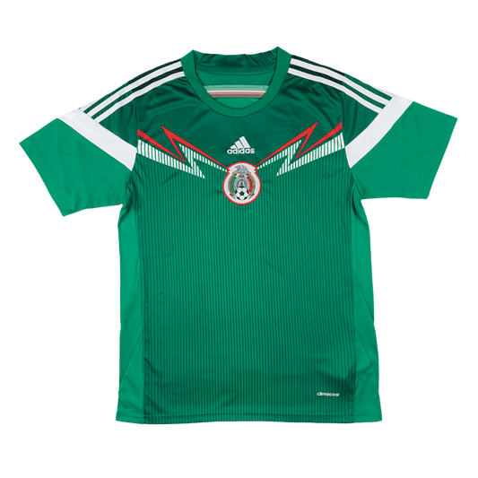 Retro Mexique Domicile Maillot 2014 Vert