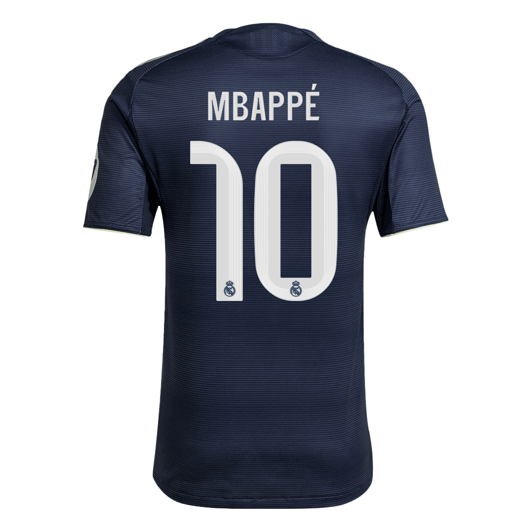 MBAPPÉ #10 Real Madrid Extérieur Maillot 2025/26 Authentique