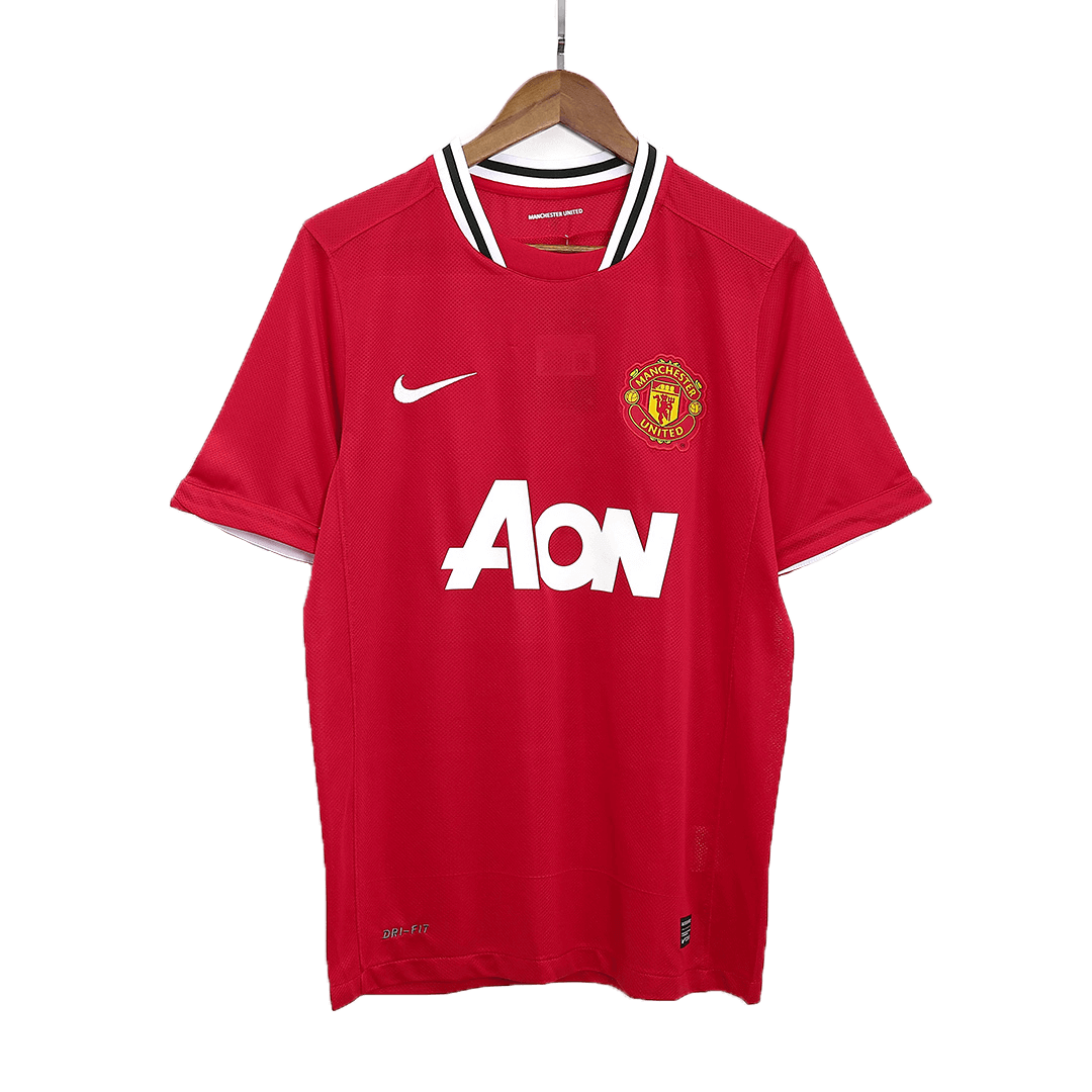 Retro Manchester United Domicile Maillot 2011/12