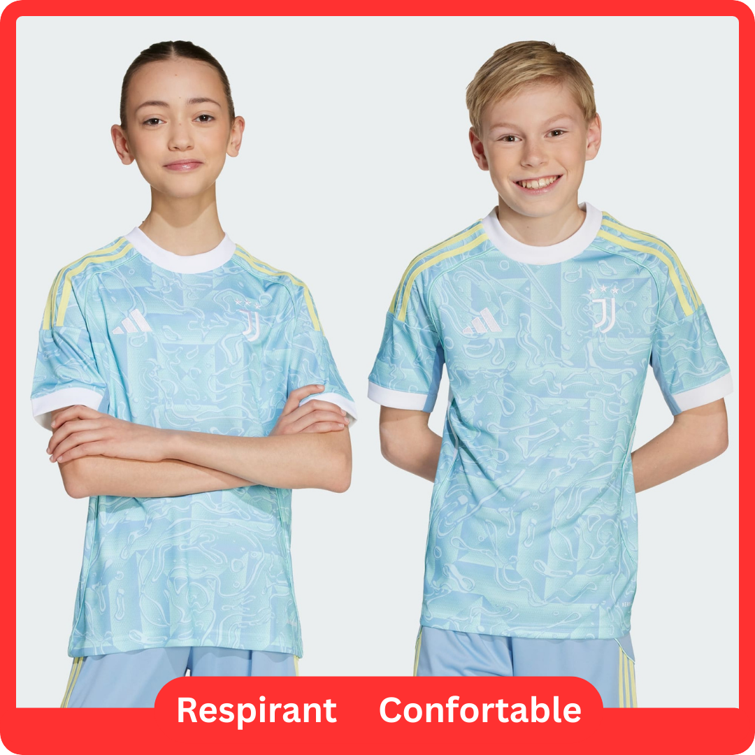 Juventus Extérieur Maillot Kit 2025/26 Junior Bleu