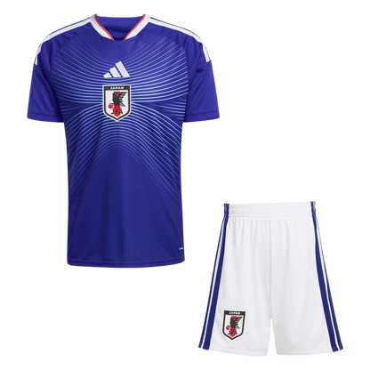 Japon Domicile Maillot Kit Coupe du Monde 2026 Bleu marine