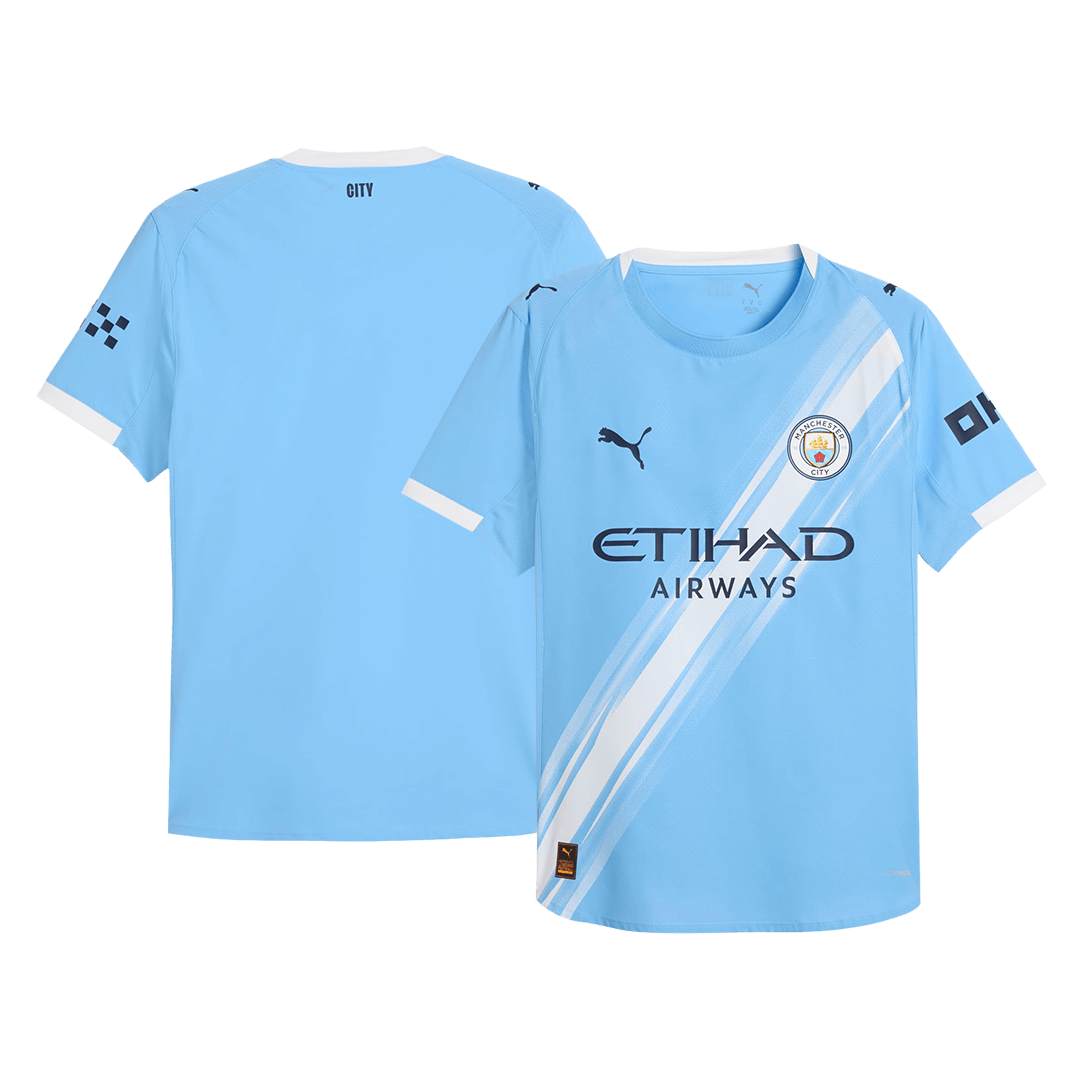 Manchester City Domicile Maillot 2025/26 Authentique