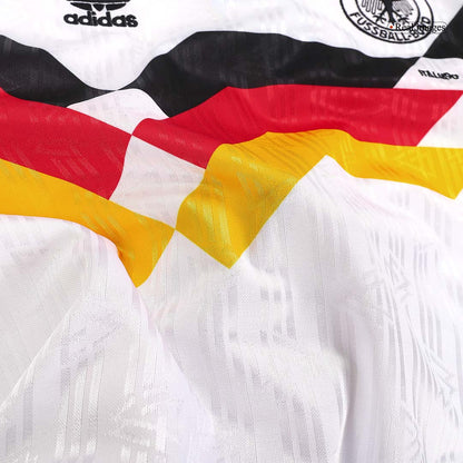 Retro Allemagne Domicile Maillot 1990