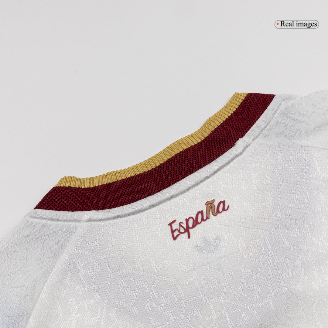 Espagne Extérieur Maillot - Coupe du Monde 2026 Blanc Joueur