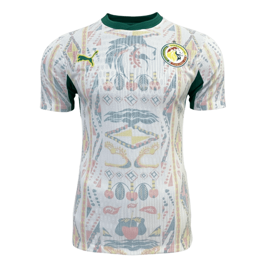 Senegal Domicile Maillot Coupe du Monde 2026 Blanc Joueur